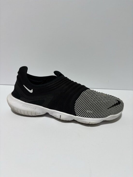 Nike Men’s Free Run Flyknit 3.0 Sneakers Black, Size 13 M main image 7